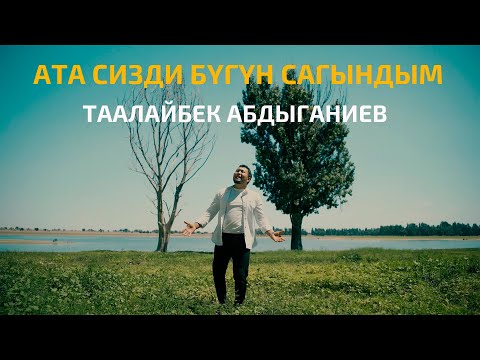 Таалайбек Абдыганиев - Ата сизди бүгүн сагындым тексти 1